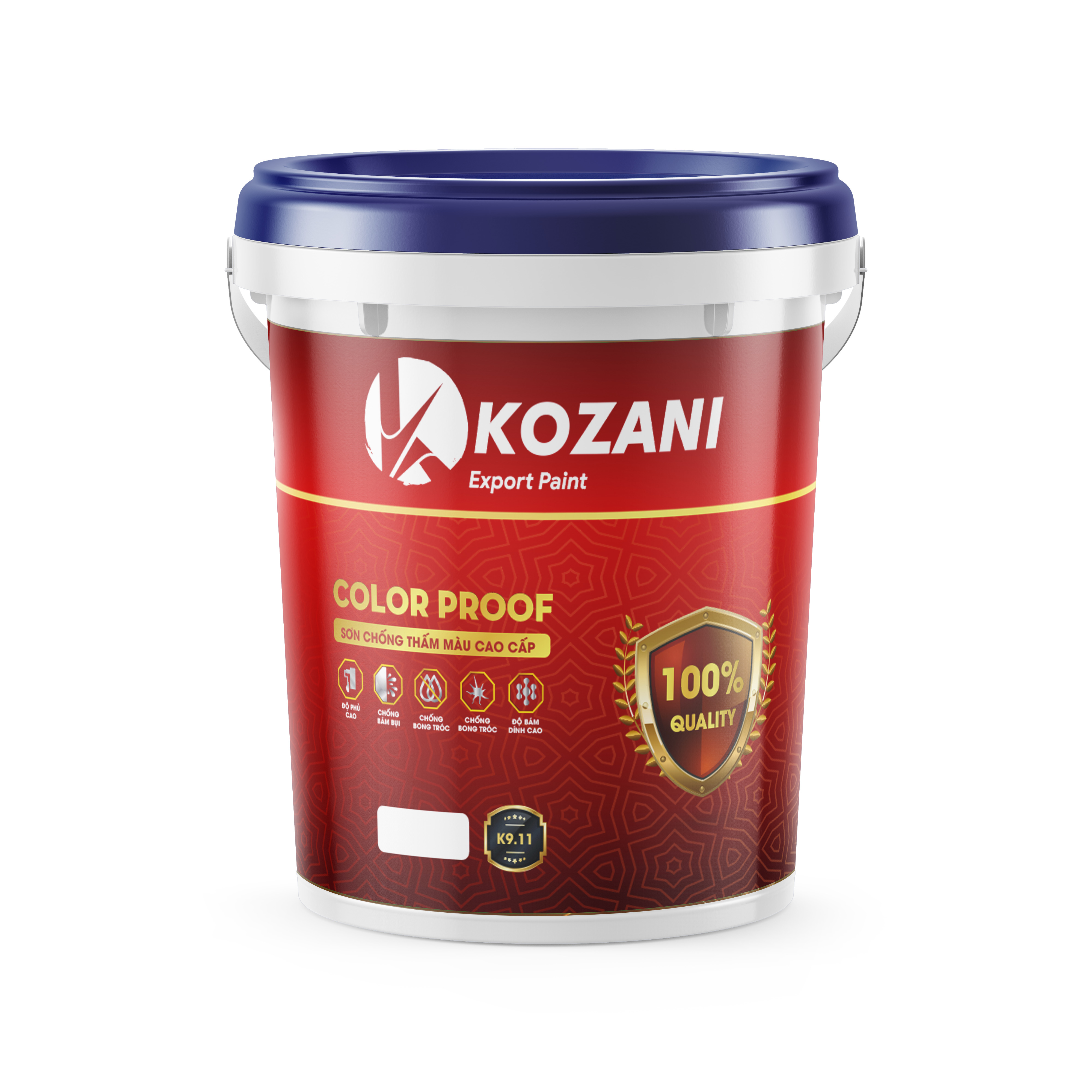 Sơn chống thấm màu ( mẫu mới)