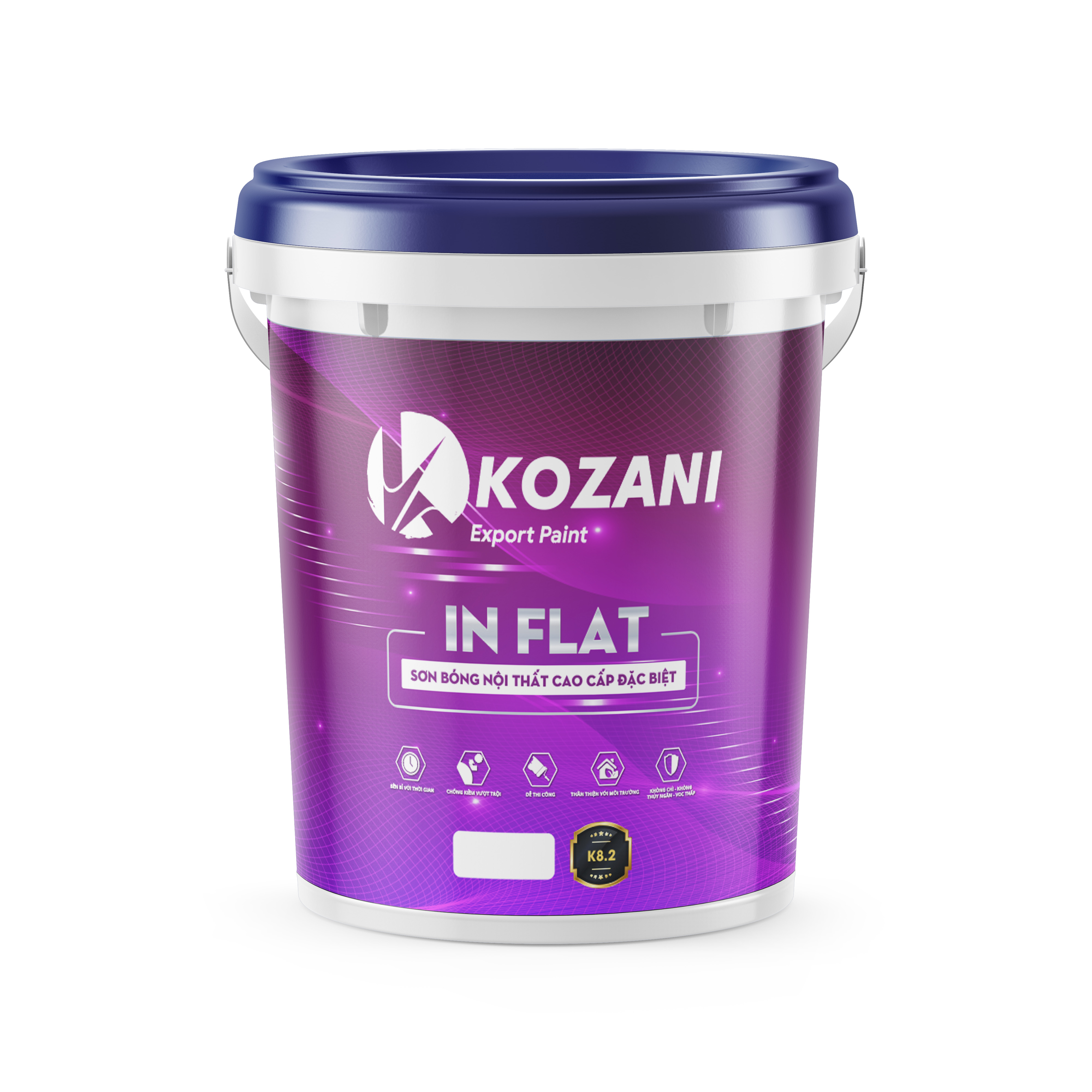K8.2: Sơn bóng nội thất cao cấp đặc biệt (mẫu mới)