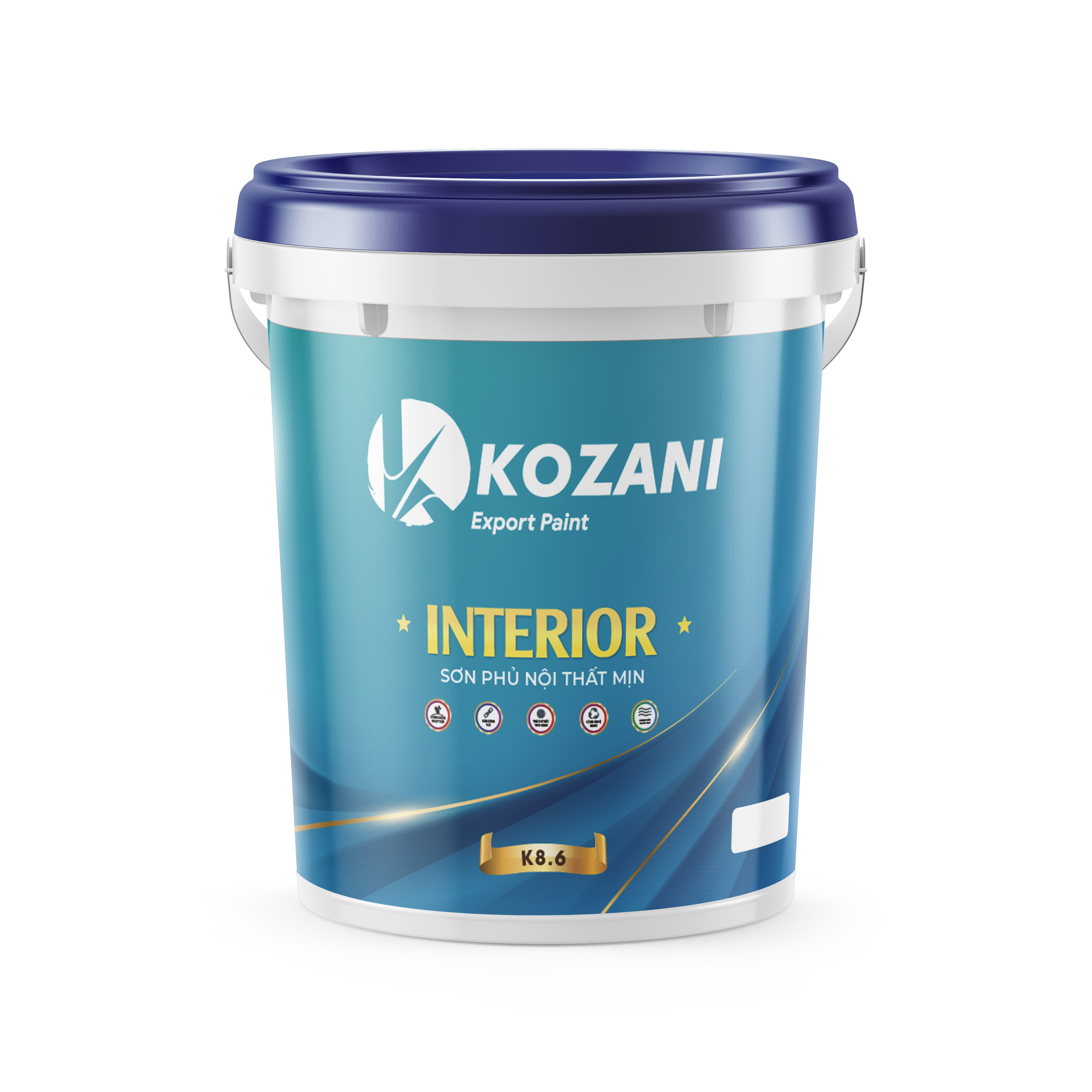 K8.6: Sơn phủ nội thất mịn ( mẫu mới)