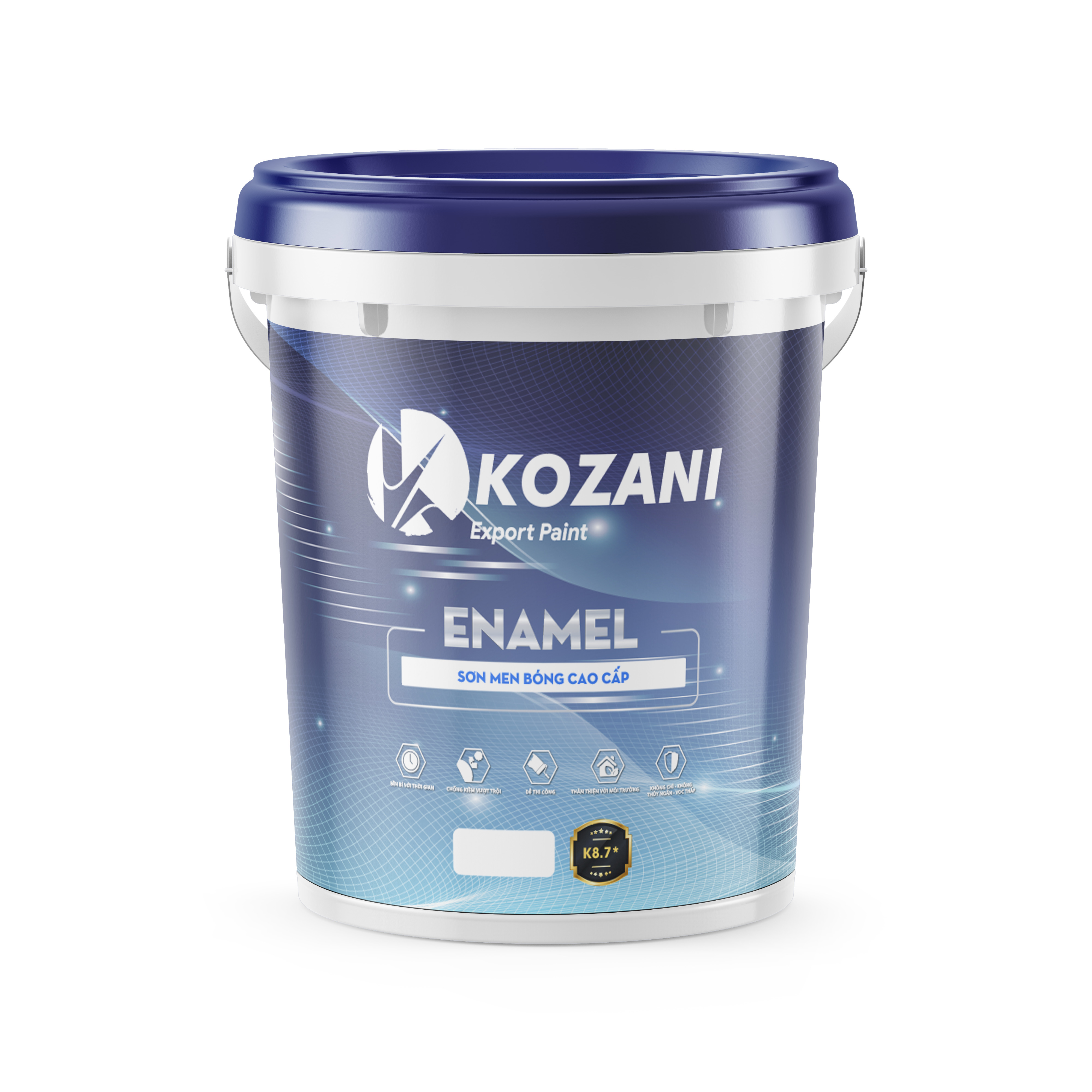 K8.7*: Sơn men siêu bóng ngoại thất cao cấp